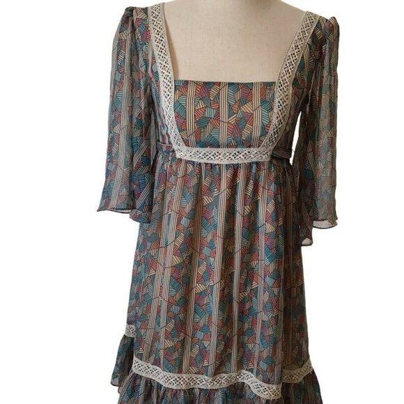Jovovich Hawk X Target Dress Size 3 Boho - Picture 8 of 8